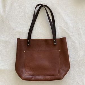 Portland Leather Goods Classic Tote in Nutmeg